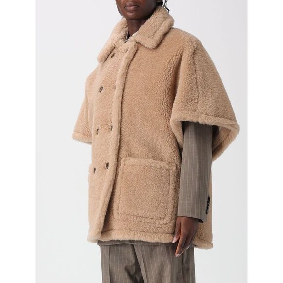 Max Mara Jacket Woman Beige - Picture 4 of 4